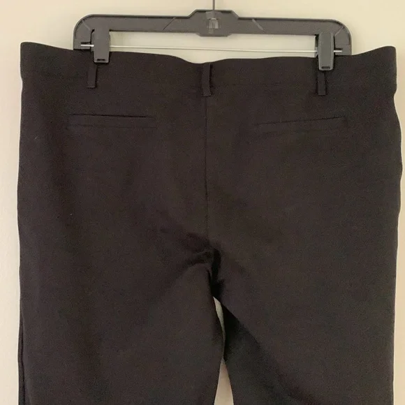 Betabrand classic straight yoga pants/dress pant black size 2XL - Picture 2 of 6